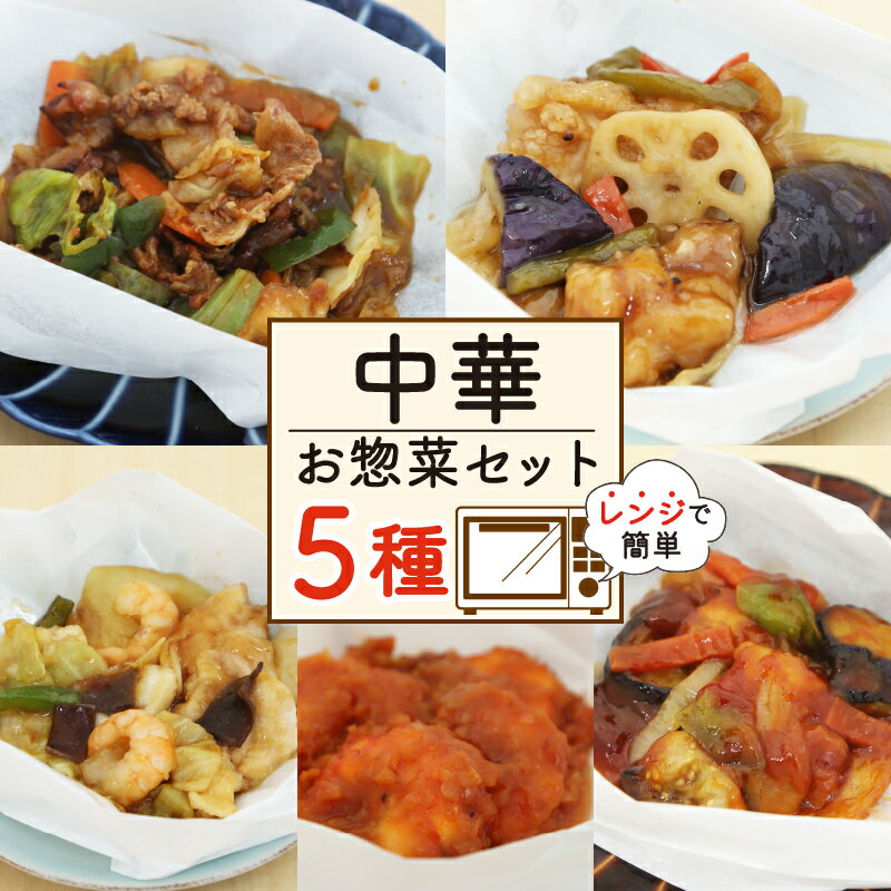 【ふるさと納税】 中華料理 ミールキット 5種 セット 紙包み 簡単 贅沢 冷凍食品 おかず レンジ調理 おつまみ 惣菜 本格 中華 点心 回鍋肉 エビチリ XO醤 餃子 春巻き チャーハン 麻婆豆腐 八宝菜 家庭用 便利 時短 ヘルシー 宅配 取り寄せ 一人暮らし グルメ 藤枝市 静岡県