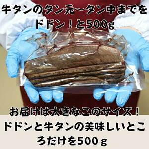 牛タン 牛タン低温焼き 500g ブロック タン元 牛肉