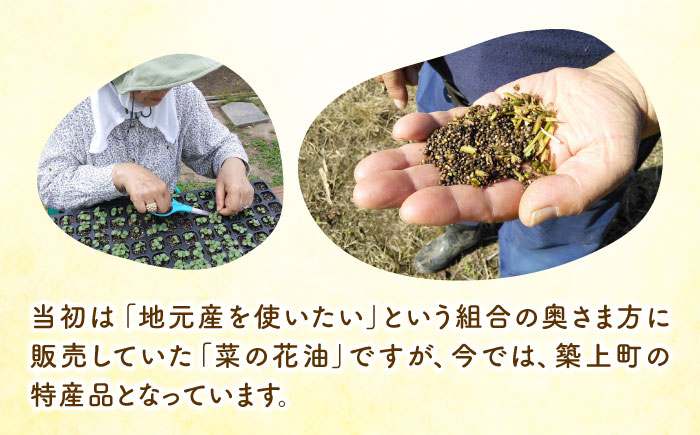 【全12回定期便】菜の花 サラダ油 3本《築上町》【農事組合法人　湊営農組合】 [ABAQ048] 192000円  192000円 