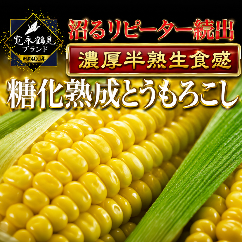【テレビ出演で話題】ギリギリまで糖化させた超濃厚とうもろこしお試し1kg