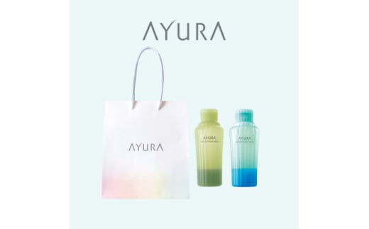 AYURA メディテーションバスt&メディテーションバス(香涼み) 各1本 ハンディバッグ付き【1615429】