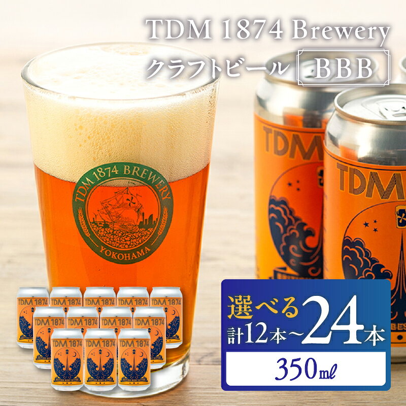 【ふるさと納税】TDM 1874 Brewery クラフトビール　BBB
