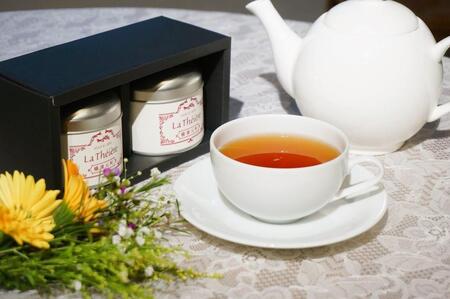＜ラ・テイエール＞横浜元町紅茶セット　35ｇ×2種類 AJM0001