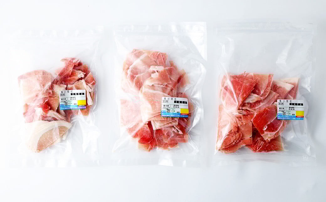 ＜宮崎県産豚 ウデモモ 小間切れ 400g×10袋＞【2025年3月より順次発送】 計4kg 豚肉 肉 ウデ モモ もも肉 うで肉 国産 小分け 新生活応援 卒業祝い 就職祝い 入学 卒業 お花見 引