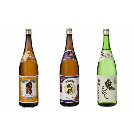 【ふるさと納税】8-026-004　国稀 定番の一升瓶3本セット(国稀・上撰・鬼ころし)　お酒・日本酒　お届け：入金確認後、1週間～1ヶ月以内