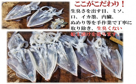 「ヤリイカの船上漬け」8パックセット★福岡玄界灘★新栄丸[D4022]