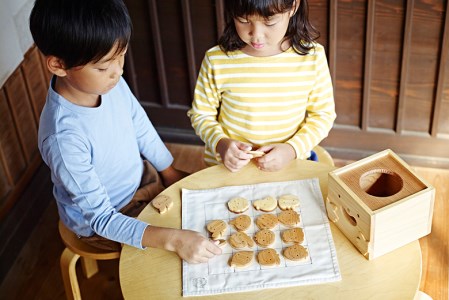 【木のおもちゃ】おやさいもぐもぐ 受注生産品 名入れ可能