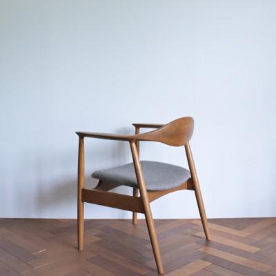 ふるさと納税 小野市 アームチェア　オーク　グレー |  | 02