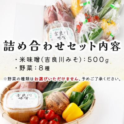 ふるさと納税 室戸市 お味噌と8品野菜セット |  | 01