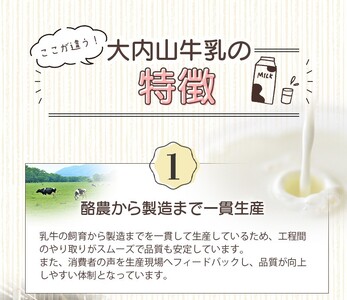 牛乳 大内山牛乳 1L×5本セット | 成分無調整牛乳 牛乳 大内山牛乳 ミルク 紙パック牛乳 人気【khy021A】