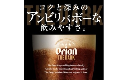 ≪ オリオンビール ザ・ダーク 350ml × 48缶 ≫ (DQ017)