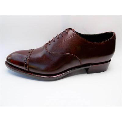 ふるさと納税 福岡市 革靴 パンチドキャップトゥオックスフォード(ハンドソーンウェルテッド)22.5cm ET02VC01 |  | 01