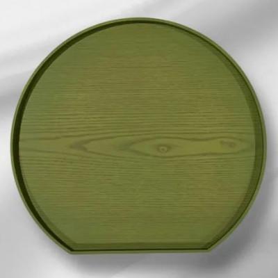 ふるさと納税 九度山町 半月トレイ　若草色