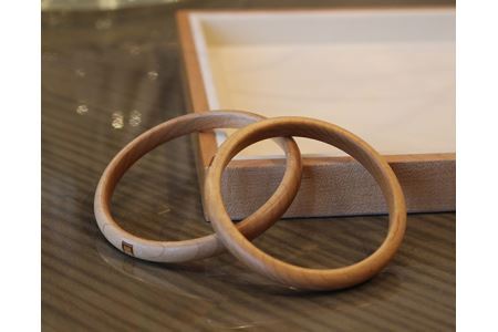 SHINBEY　バングル　ナチュラル　L No.182