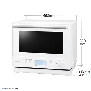 T107(ホワイト)　SHARP 過熱水蒸気オーブンレンジ　RE-WF276-W（ホワイト）【シャープ 電化製品 家電 キッチン キッチン家電 調理 調理家電 オーブン 電子レンジ オーブンレンジ 新