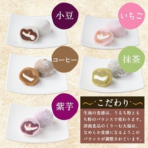 【訳あり】くり～む 大福 計10個(5種・各2個)  スイーツ【津曲食品】A794