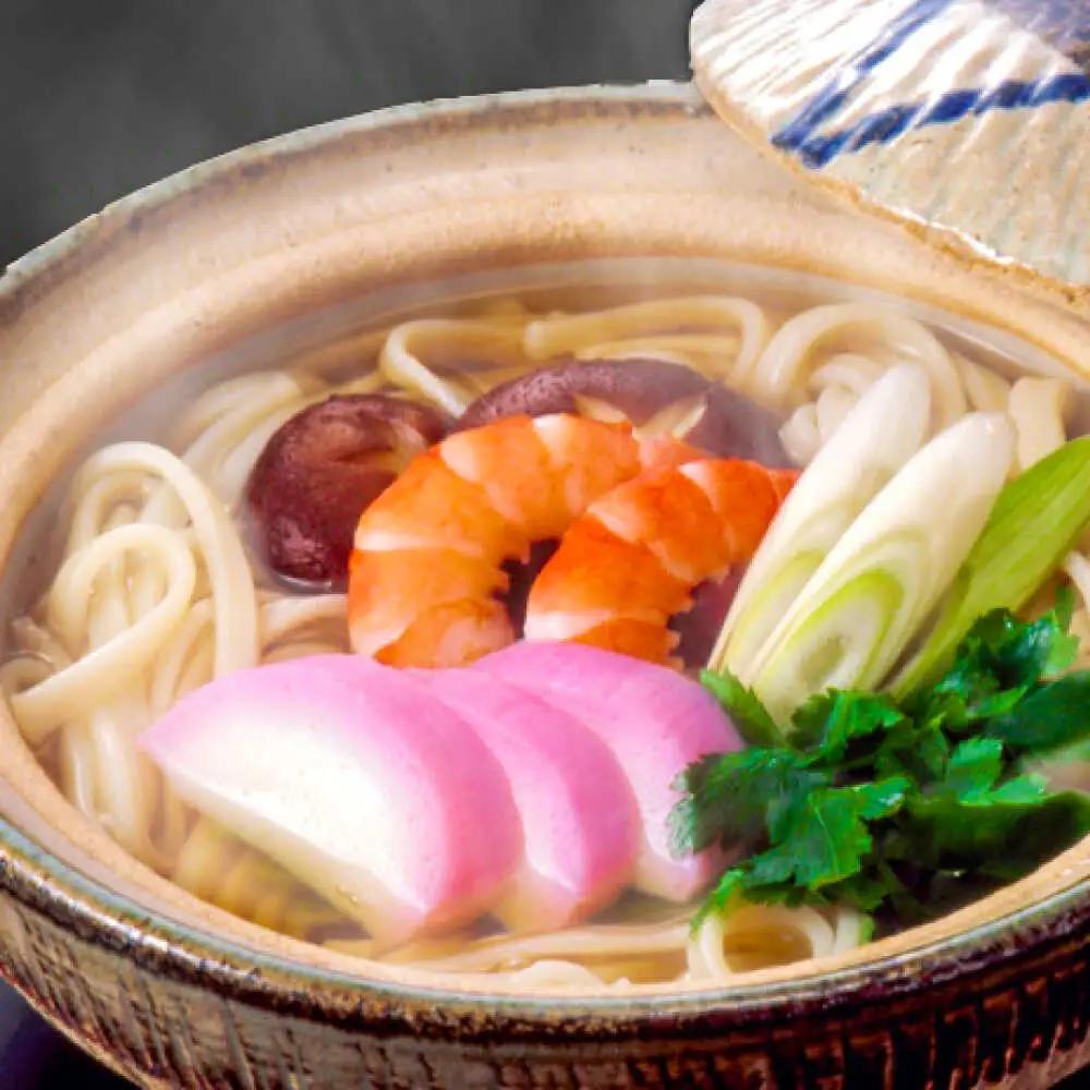 ピリ辛まぜ麺・手延べうどんセット 2種各2食 / 手延べうどん うどん ウドン 饂飩  麺 めん 乾麺 まぜ麺 ピリ辛 / 南島原市 / ふるせ [SAQ010]