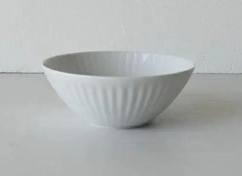 【波佐見焼】φ14.5ｃｍの小鉢５個組  花ふわり白 【西海陶器】 ５　10141 | 陶器 波佐見焼 陶器