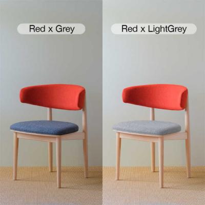 ふるさと納税 糸島市 Round Chair ”Uuuh!”〈Red〉 /nomade design[AIF010] |  | 03