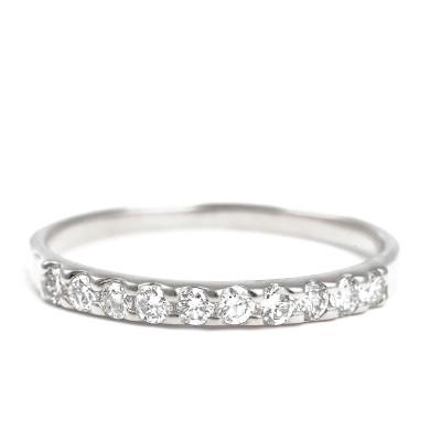 ふるさと納税 大月市 ピンキー　エタニティリング　0.18CT　R3996DI-P#4 |  | 01