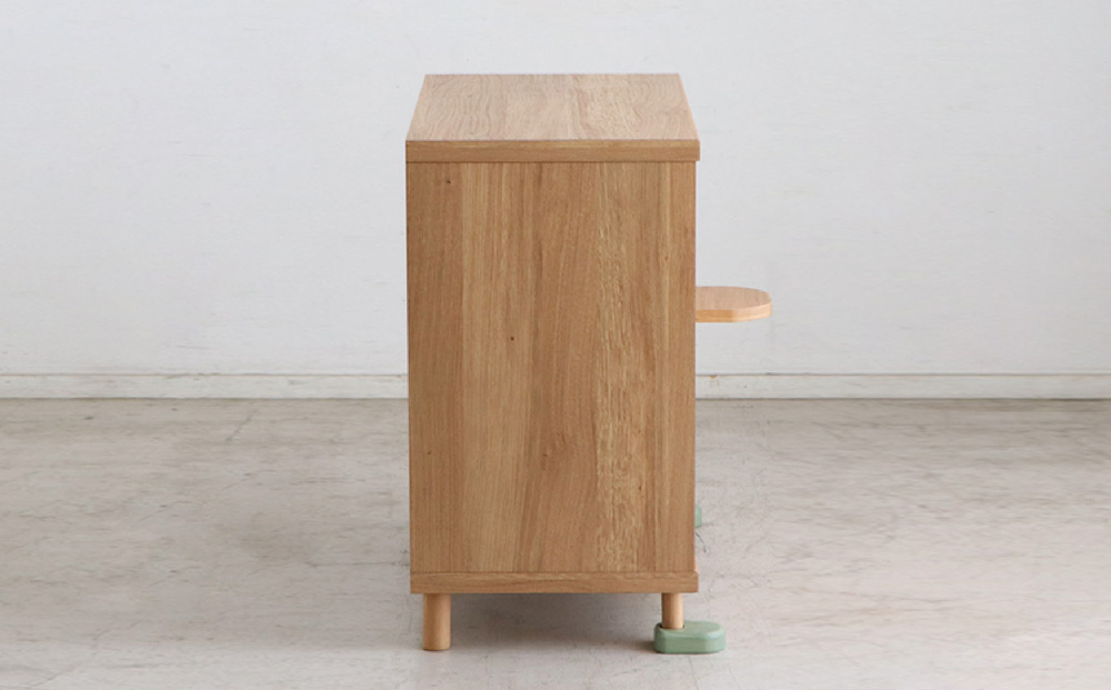 【東馬家具】TRM020 トンネルチェスト【天然木 ナチュラルデザイン 収納アイテム 猫 ステップ トンネル かわいい キュート 完成品 脚のみ取付】(H060617)