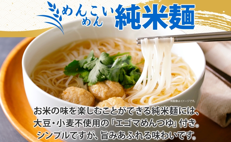 無地熨斗 盛岡 めんこいめん 3種 計6食 Bセット 純米麺 純米冷麺 盛岡ラーメン グルテンフリー 米粉麺 麺 米粉 ラーメン 冷麺 グルメ お取り寄せ ギフト プレゼント 熨斗 のし 名入れ不可 