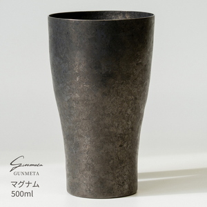 チタン二重タンブラー GUNMETA マグナム (ロゴなし・無地)