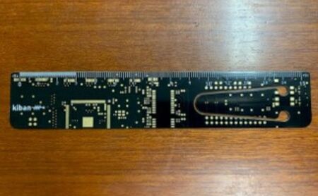 kiban定規 ものさし 文房具 パソコン PC 基板  緑