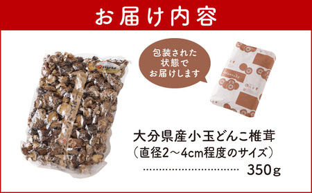 大分県産小玉どんこ椎茸400ｇ 原木栽培 干し椎茸 訳あり 肉厚_B063-013