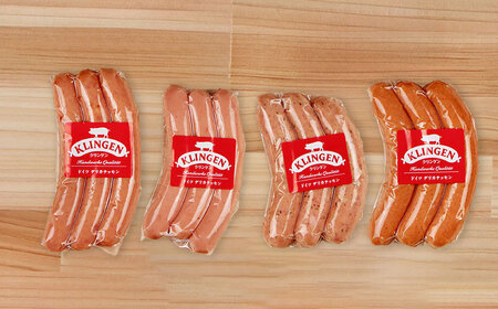 マイスター直伝手作りソーセージ Aセット 4種 ウインナー チョリソー BBQ 岐阜市/ドイツデリカテッセン　クリンゲン[ANBQ001]