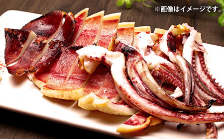 スルメイカ　半日干し 1kg以上 5～7枚《壱岐市》【馬渡水産】[JAQ029]