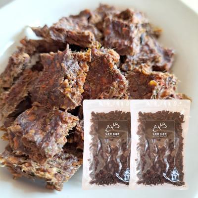 ふるさと納税 苫小牧市 Cao Cao プレミアムドッグフード エアドライ 400g (200g×2袋)　無添加　国産 |  | 03