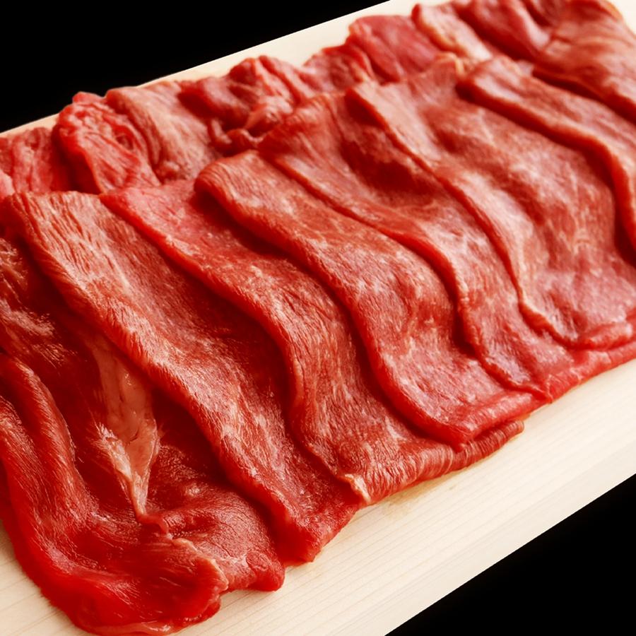 ＜幸福亭＞「国産黒毛和牛」赤身すき焼き・しゃぶしゃぶ用（ウデ・カタ）400gx2（計800g）