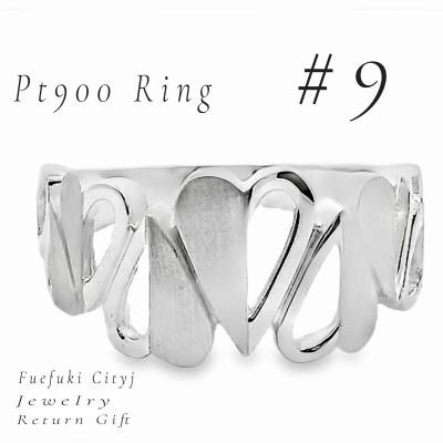 ふるさと納税 笛吹市 PT900  地金リング RAMR-50 #9