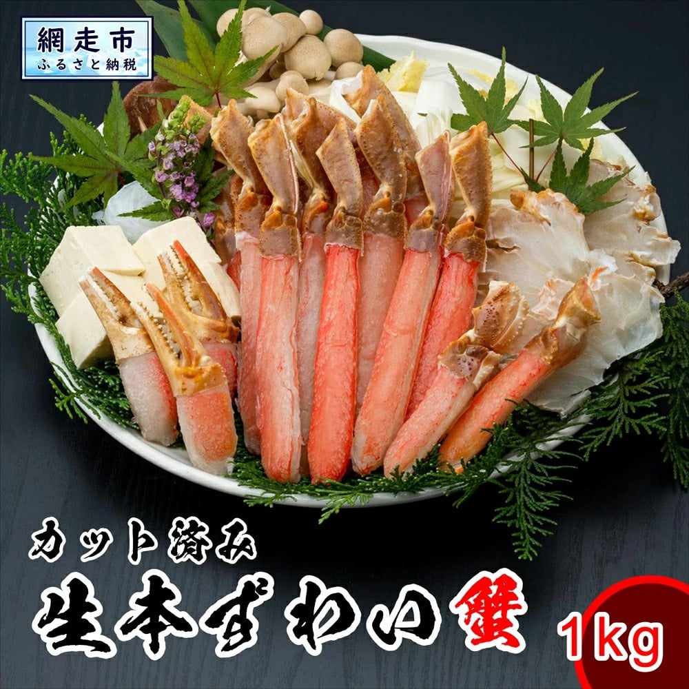 
            カット済み生本ずわい蟹 内容量1kg＜網走加工＞ ※着日指定不可 【 ふるさと納税 人気 おすすめ ランキング かに カニ ずわいがに ズワイガニ ずわい蟹 ポーション ロシア産 新鮮 冷凍 生 贅沢 鍋 北海道 網走市 送料無料 】 ABX045
          