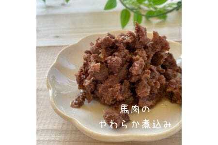 【無添加・ドッグフード】馬肉のやわらか煮込み レトルト 300g (60g×5袋) | 株式会社wan-site | 国産 手作り 無添加 わんちゃん 犬 ペットフード おやつ ペット用品 ペット ヘルシー 高タンパク 人気 ご褒美 栄養満点【1497639】