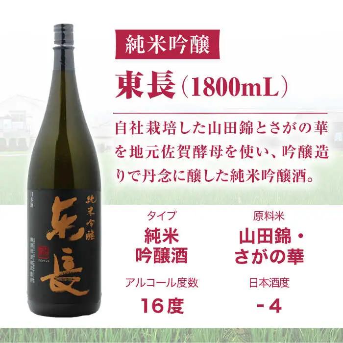 【定期便】 日本酒 純米吟醸東長 NAH018 日本酒 全3回