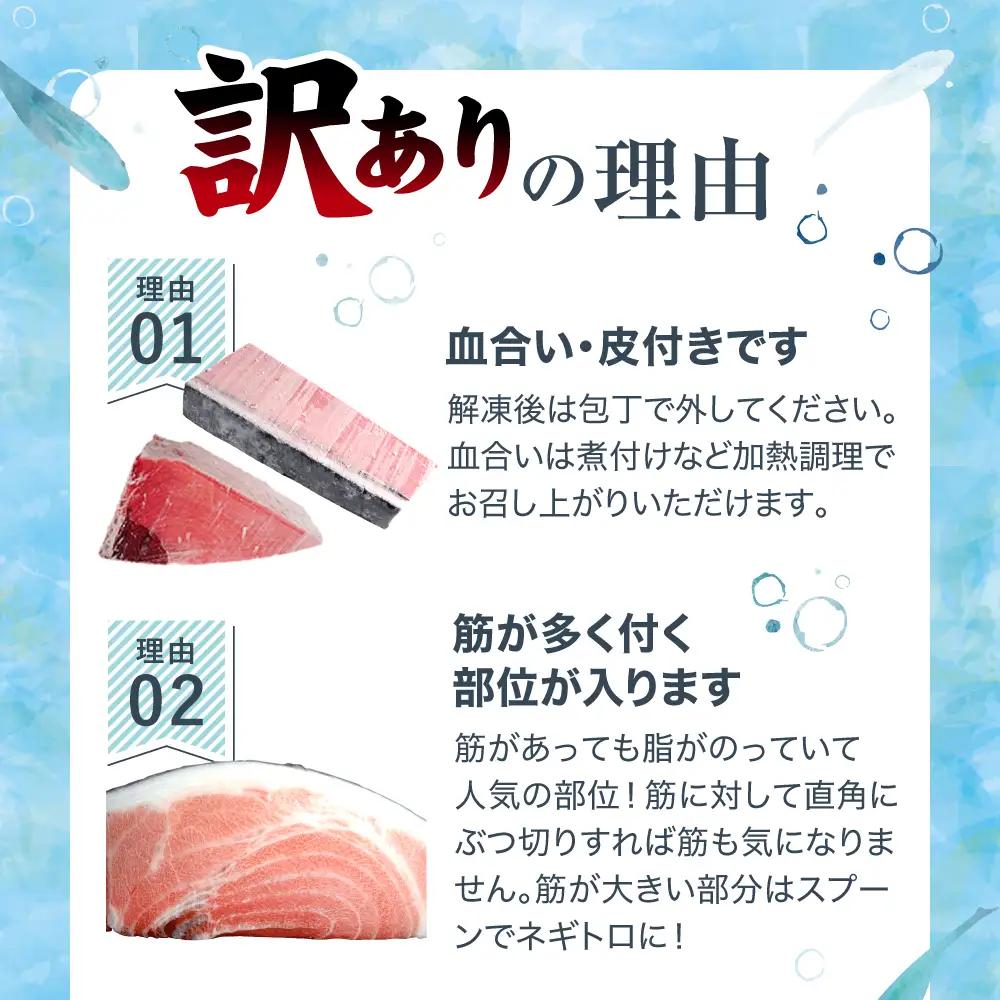 訳あり 本マグロ700g 中トロ まぐろ【DG008】