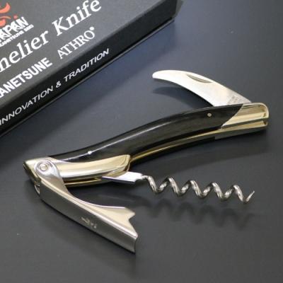 ふるさと納税 関市 KANETSUNE SEKI ソムリエナイフ【ブラック】(KC-002)