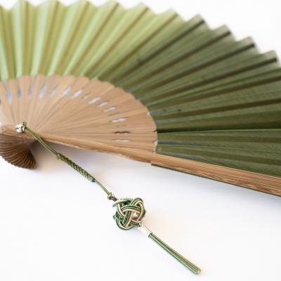 ふるさと納税 京都市 【伊と幸】《白生地の老舗が贈る》霞扇(鶯ぼかし染め) |  | 01