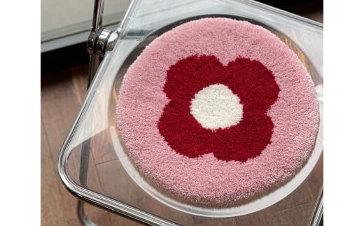 【体験】SORATOBU tufting studio 当日持ち帰り！チェアラグワークショップ（φ30cm）