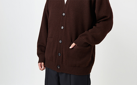 ≪先行予約≫【THISISASWEATER.】A1 : A SWEATER IS ORDINARY.Cardigan D.GRAY ダークグレー カーディガン 服 洋服 ユニセックス メンズ レディー