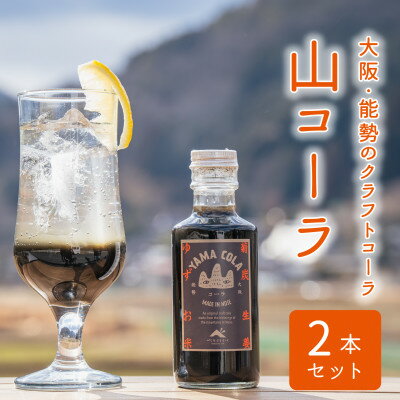 【ふるさと納税】山コーラ 2本セット 〜YAMA COLA 大阪能勢のクラフトコーラシロップ〜