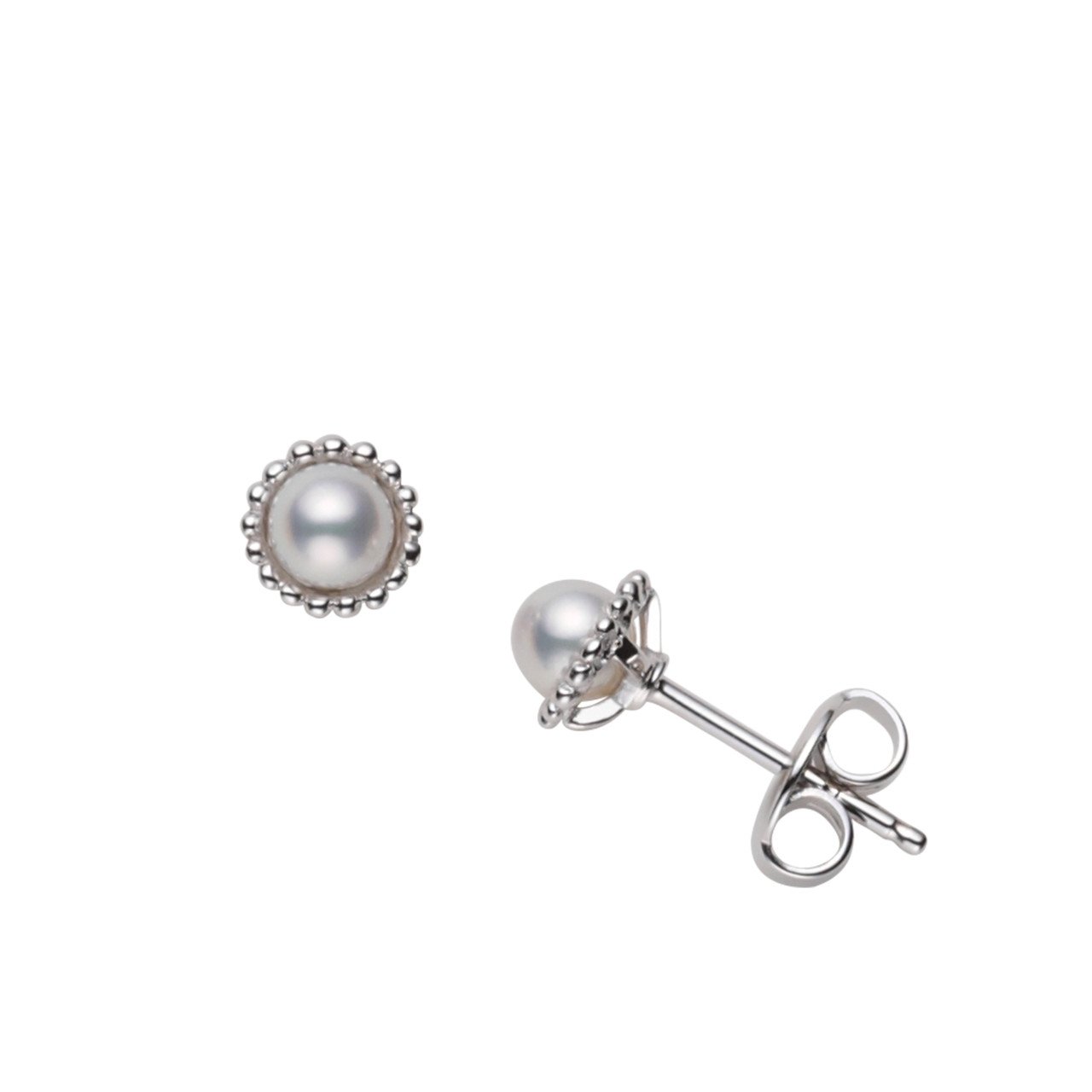 
            201-01ミキモト　パールピアス
          