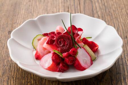 【北海道苫前産のタコ使用】酢蛸　1kg