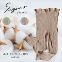 【ふるさと納税】SuganoORGANIC レギンス1枚 綿 USAオーガニックコットン 100% 白 茶 緑 M Lオーガニック コットン 下着 レギンス スガノ工房 肌着