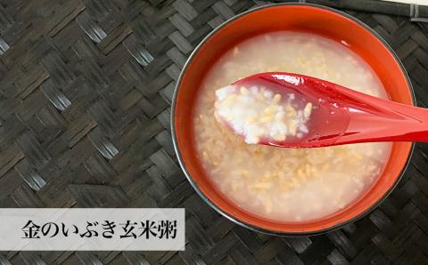 金のいぶき（玄米・粥）セット ヨシ腐葉土 宮城県 石巻市 げんまい 玄米粥 常温保存 お米 ごはん
