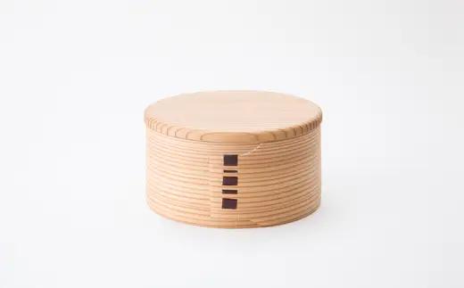 曲げわっぱ こはる入れ子弁当 2段　305P6003【工房るわっぱ】