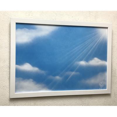 ふるさと納税 神戸市 スプレアート作品原画「明るい兆し」 |  | 01