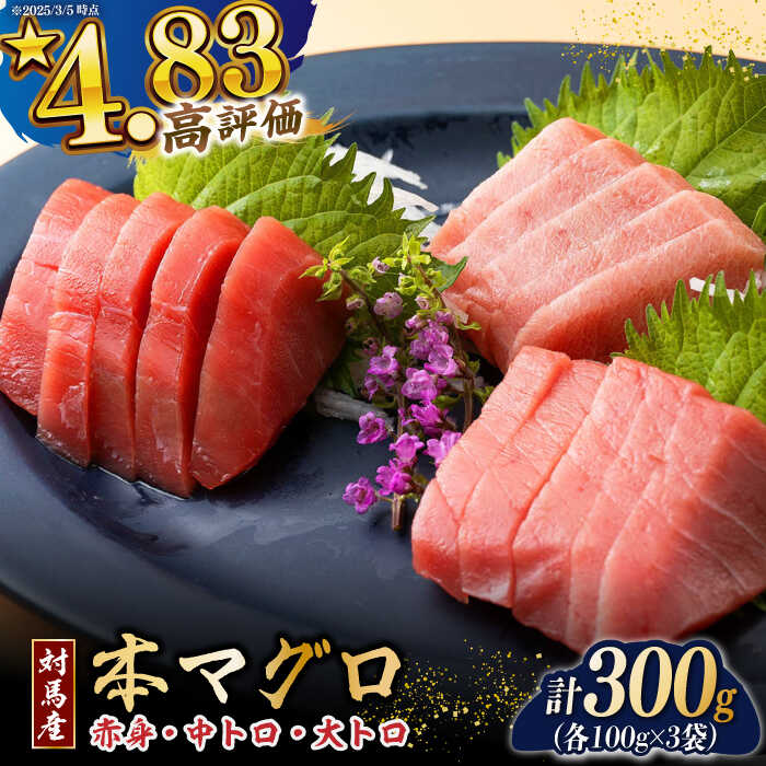 【ふるさと納税】対馬産 本マグロ 詰め合わせ 《 対馬市 》【 桐谷商店 】[WAQ003] 対馬 新鮮 マグロ 大トロ 鮪 刺身 中トロ 赤身 トロ トロの華